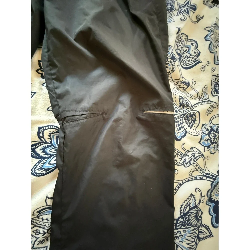VTG Nike FitStorm Black Track Pants Womens XS Reflective Athletic Running Pants